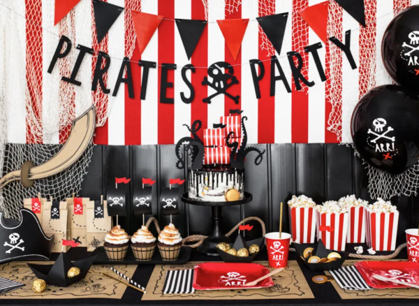 Latexballons - SET: Piraten - je ø 30cm (6 Stück)